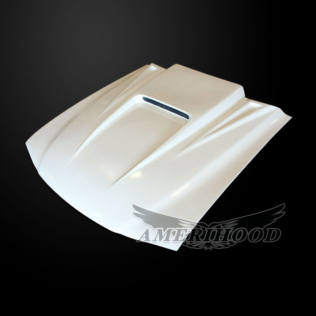 Ford Mustang 1994-1998 Type-5 Style Functional Heat Extraction Ram Air Hood